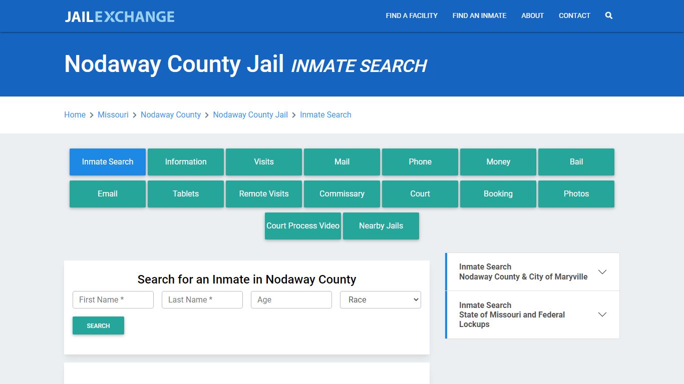 Nodaway County Jail, MO Inmate Search: Roster & Mugshots